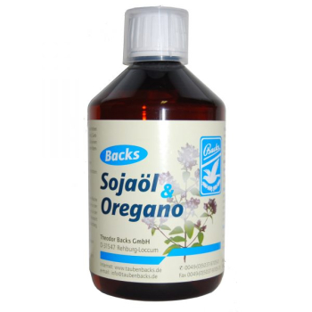 Olej sojowy & oregano - 500ml