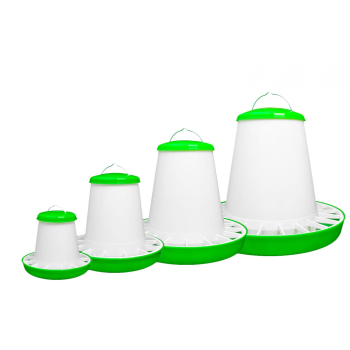 Karmnik zasypowy 1kg biał-czer