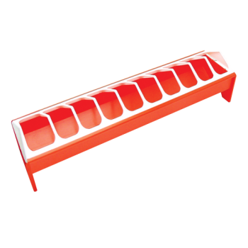 Karmidełko 50cm biało czerwone
